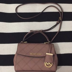 Michael Kors Ava XS Saffiano Leather Crossbody